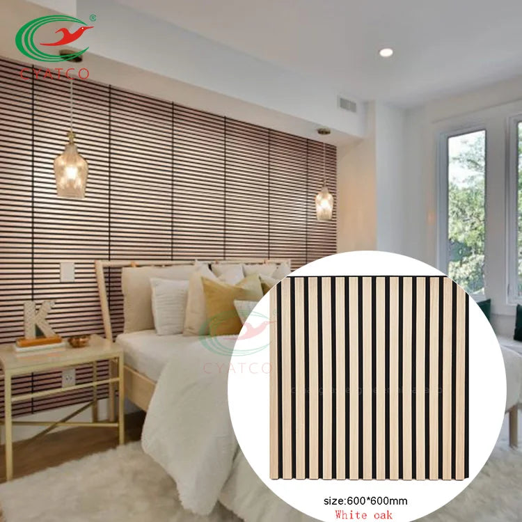 European Standard Akupanel Wood Slat Wall Panel Acoustic Modern Design Wood Slat Sound Proof Wall Panels