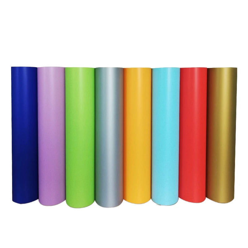 Factory Custom Textile T Shirt PVC PU Thermal Press Vinyl Rolls HTV Film Heat Transfer Vinyl Paper for T-shirt Clothing Logo