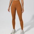 Women's High Waist Compression Leggings Soft Seamless Scrunch Back Quick Dry Sports Wear With Print Active Style