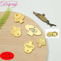 Design Your Own Logo Custom Engraved Stainless Steel Caviar Tin Opener Gold Silver Alloy Caviar Can Box Tin Opener