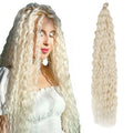 Loose Wave Crochet Hair Extension Ocean Water Wave Crochet Braiding Hair 22 Inch Deep Twist Braiding Hair