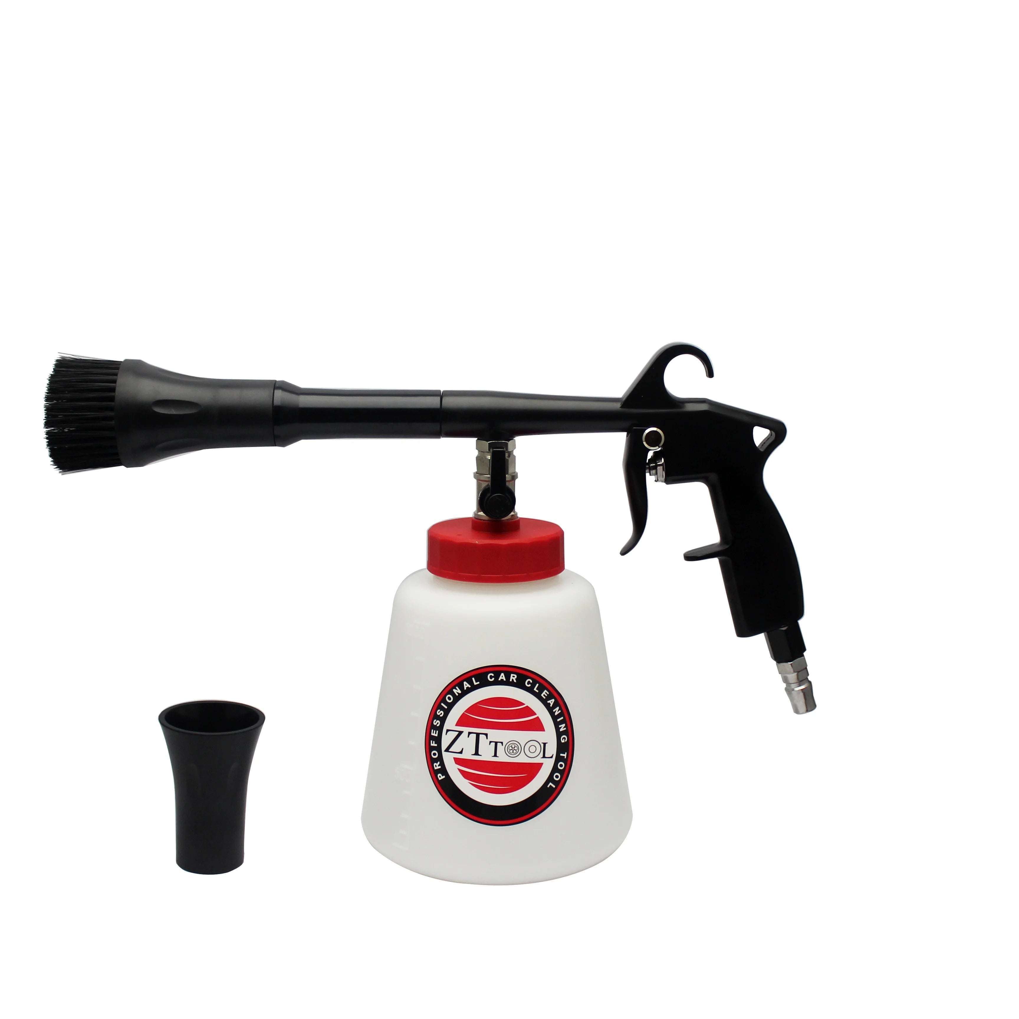 Kanzo Pneumatic Pressure Cleaning Air Water Foam Spray Gun Tornador Bearing Plastic Rotation Set OEM 8bar Car Interior