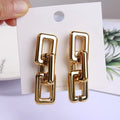 Fashion Simple Gold Earrings for Women Wholesale