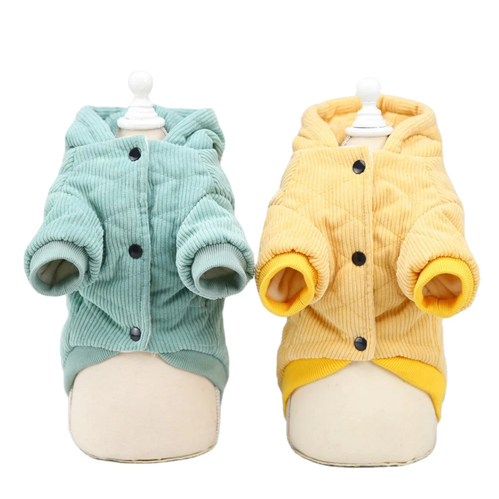 JXANRY Luxury Warm Fleece Dog Coat Soft Winter Pet Clothing with Polyester Cotton Wholesale Comfortable Pet Clothes for Dogs