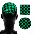 Custom Stretchy Soft Silky Satin Crown Patch Anime Designer Durag Accessories Mens Wave Essentials Hair