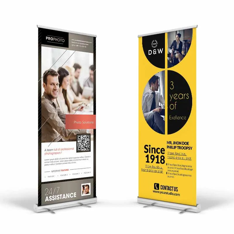 Wholesale Price Advertising Pull up Standee Roll up Banner Display Stand