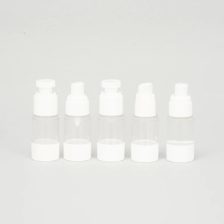 Luxury 15ml/30ml/50ml 1oz Premium Airless Fine Mist Spray Lotion Pump Bottle Vacuum Cosmetic Container for Eye Cream