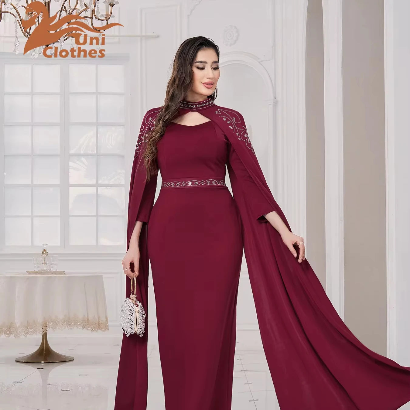 New Arrival Ramadan Eid Jalabiya BA3001 Fashion Muslim Dubai Arabic Abaya Dress Moroccan Kaftan Dubai Abaya Wholesale