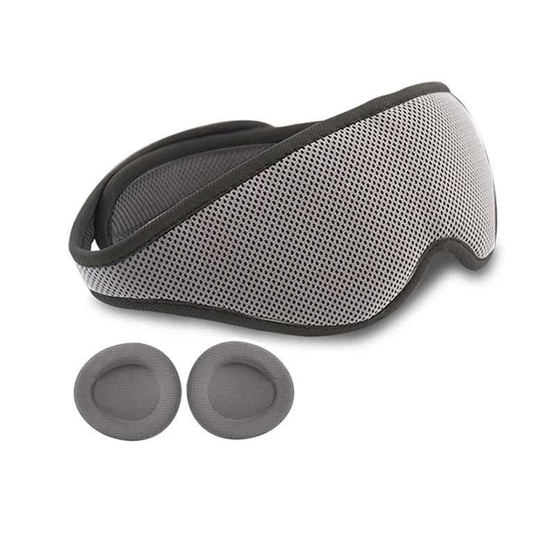 New Light Blocking C Cup Sleeping Mask Outline Memory Foam Shading Custom Logo Eye Mask Lash Sleep Mask