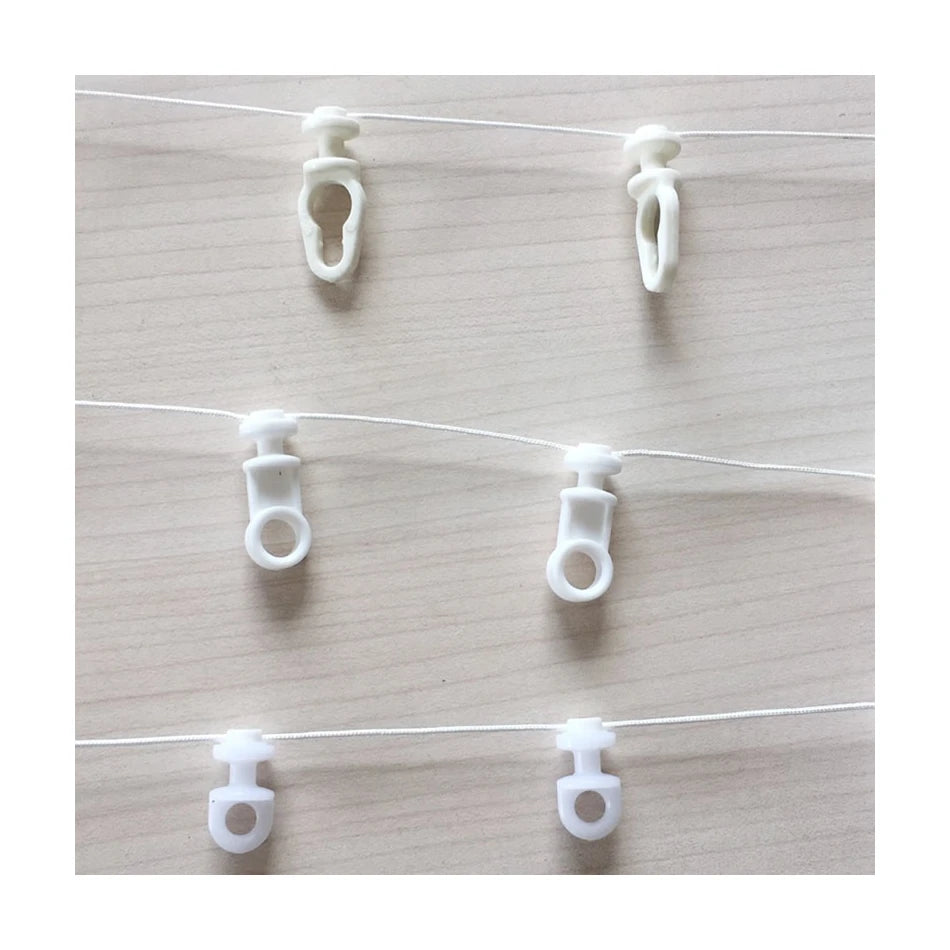 Ripple Fold Runner 60 mm Modern Curtain Ripple Fold Plastic Distance Runner Curtain Plastic Gliders Runner Ripple Folds