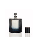 100ml square Perfume Bottle Gradient Blue