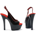 New summer leaky toe buckle thin heel fashion high heels model show 15cm elegant black women's large sandals