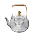Wholesale Japanese Hammer Pattern Square Boiling Teapot Glass Tea Pot Electric Pottery Stove for Making Kung Fu Tea