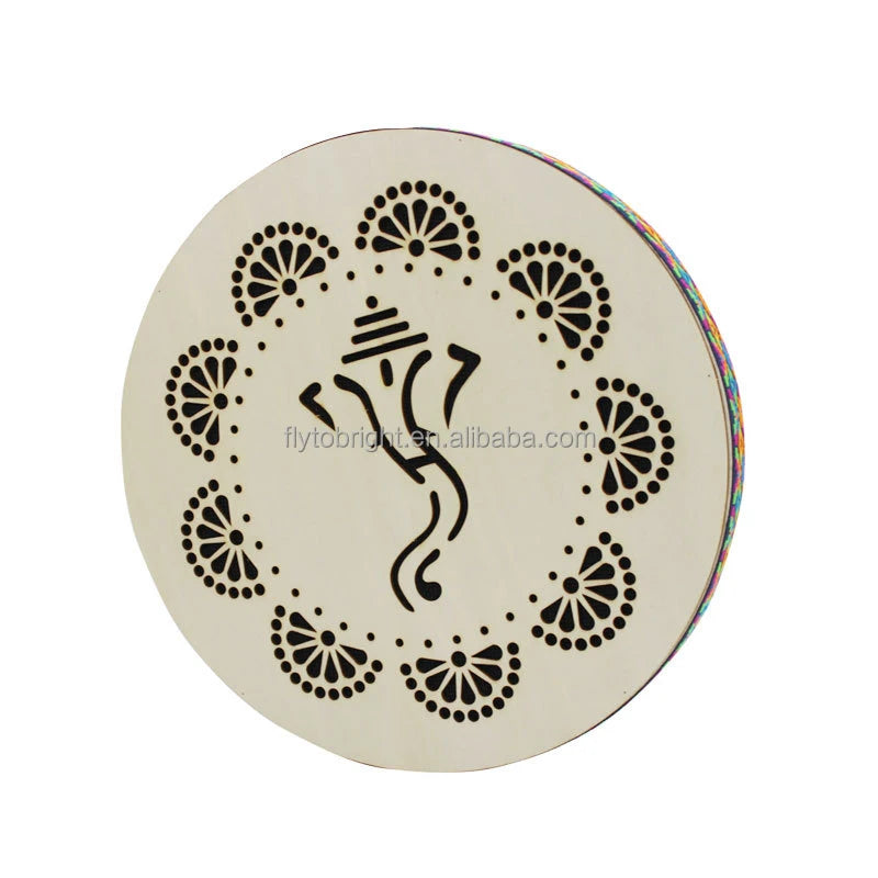 Wholesale 10 Inch Wood River Natural Therapy Stream Ocean Sea Drum With Custom logo for Yoga Medatation Sound Healing