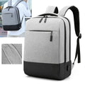 Business Laptop Backpack USB Charging Waterproof Durable Nylon & Polyester Lining Multi Compartment 15.6 Inch Laptop Bag