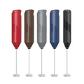 New Electric Milk Frother Coffee Whisk Egg Beater Battery Powered Handheld Foam Maker Plastic Eco-Friendly Minimalist Design