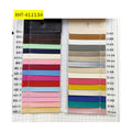 Solid Glossy Shiny Color PU Textured Artificial Leather Fabric Roll/Sheet Cotton Back for Making Shoe Bag Earring Craft Cases