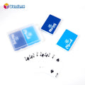 Advertising Poker Playing Cards Double Deck Pvc Carbon Fiber Promotional Playing Cards