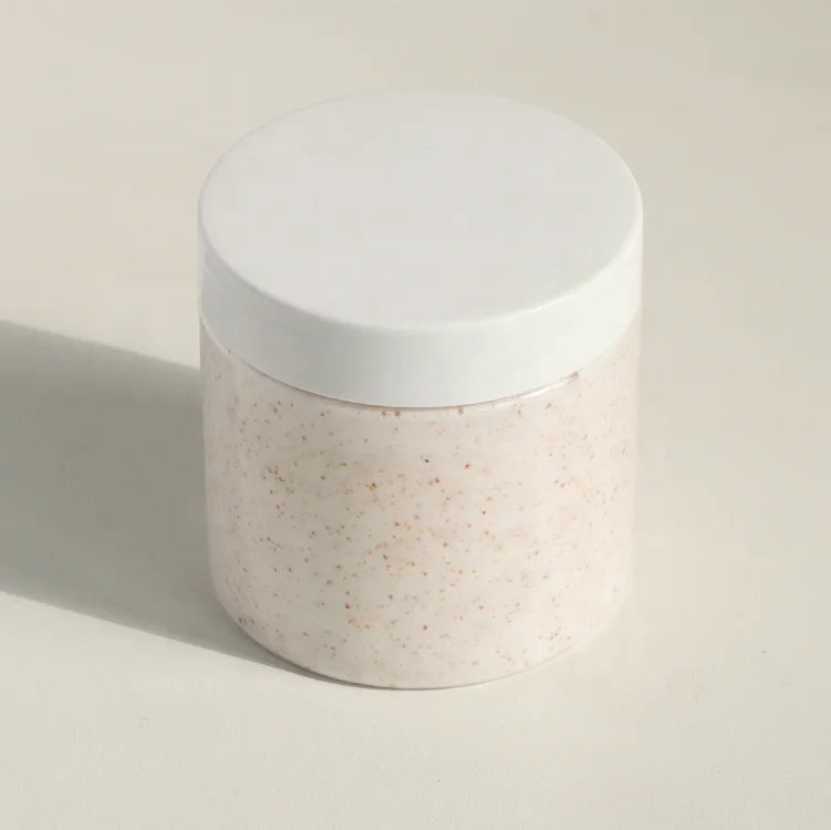 OEM Wholesale Custom Package  Natural Bulk Whitening  Shea Butter Scrub Deeply Cleaning Pore Private Label Organic Body Scrub