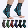 Elastic Hinged Ankle Wraps Protector Support Ankle Brace Compression Sleeve for Running