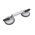 KAFUFWELL SU0015A Large Glass Aluminum Double Vacuum Plate Handletile Lifter Gripper Puller/floor Gap Fixer/moving Glass