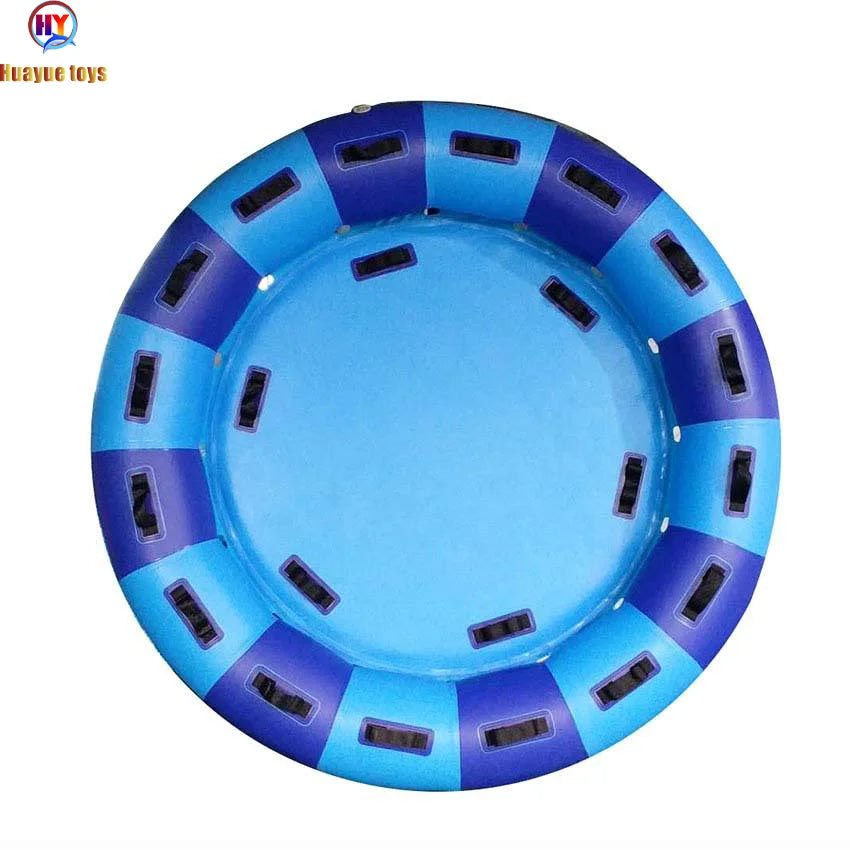 4 Person Pure PVC Family Round Raft Tube Inflatable Water Park Raft for Fiberglass Pool Slide