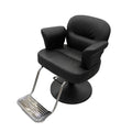 2025 Ergonomic Design Curved Wood Hair Beauty Salon Chair Ladies Hair Styling Make up Barber Chair