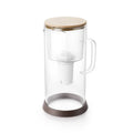 Improve Taste of Water 3.5L Glass Carafe Drinking Water Purifier Alkaline Water Filter Pitcher Jug With Handle