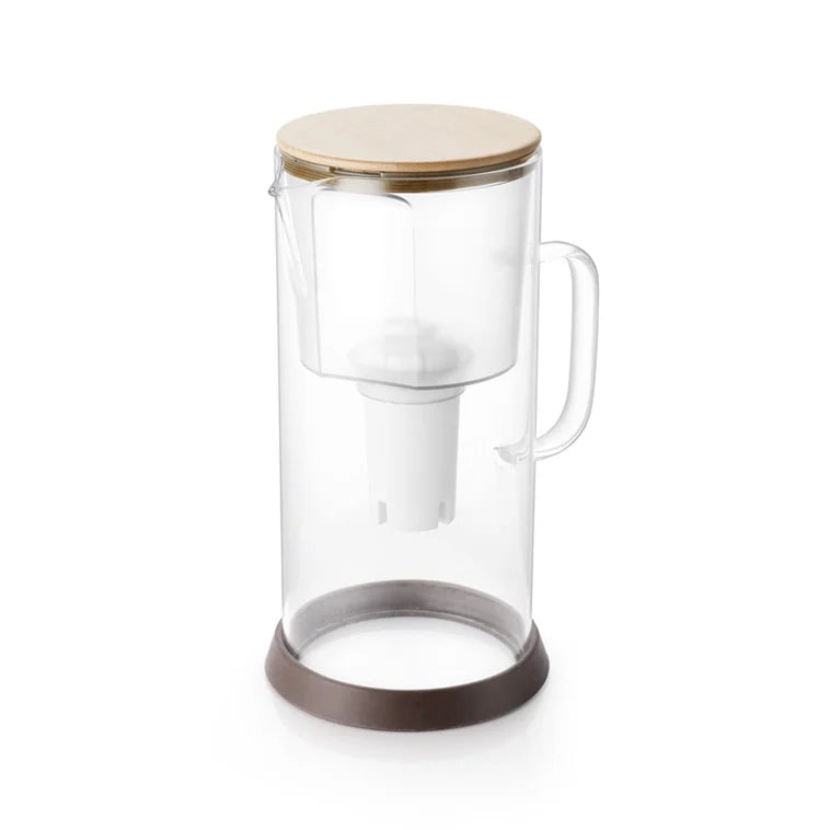 Improve Taste of Water 3.5L Glass Carafe Drinking Water Purifier Alkaline Water Filter Pitcher Jug With Handle