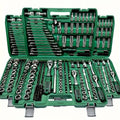 216-Piece DIY Auto Repair Tool Kit Hand Power Source Ratchet Wrench Set OEM Customized for Car Bike Garden Maintenance CR-V