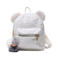 Best Selling  Plush Teddy Bear Backpack with Ear Kids School Bag for Women Furry Shoulder Bag with Cute Design