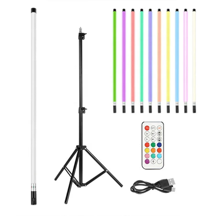 New Design 1 Meter 36W Wireless Portable RGBW 360 Photo Booth Tripod Stand with Led Video Photobooth Light