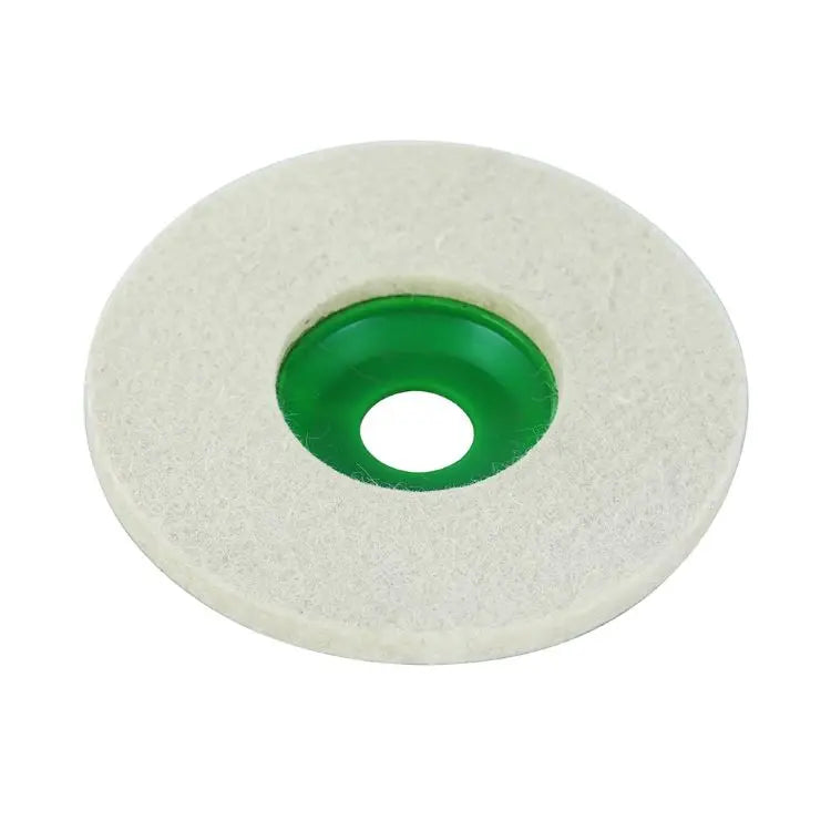 4 Inch Round Wool  Wheel Felt Disc Wool Disc  Wool Wheel Pad for 100 mm Angle Grinder 22.23 mm Center Hole