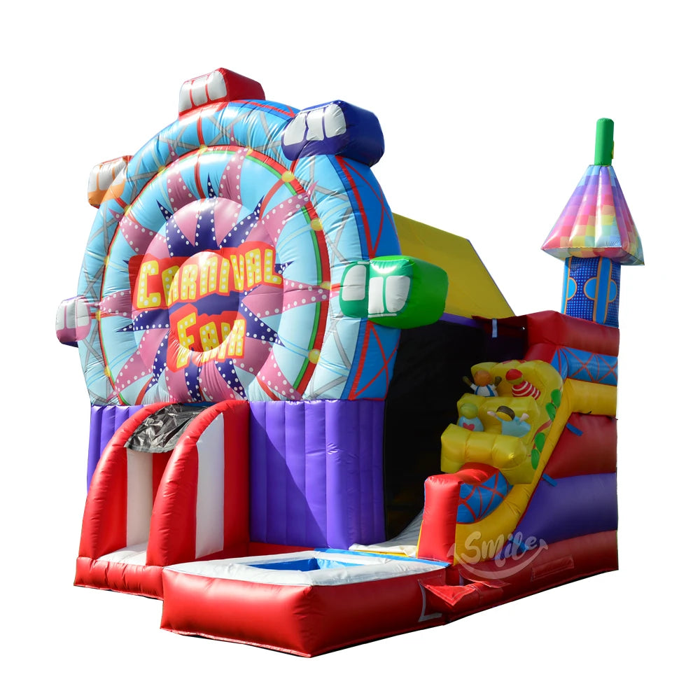 Cheap Price Hot Sale Ferris Wheel Toddler Water Bouncy Castle Small Bounce House for Sale