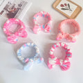 Sweet Soft Fabric Elastic Hair Band for Yoga Cosmetic Bath & Spa Sports Chic Hairbands with Bows Headband