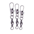 B Style 8-Sided Swivel Quick Pin Connector Release Fishing Bottle Snaps Accessory Stainless Steel High Drag Capacity