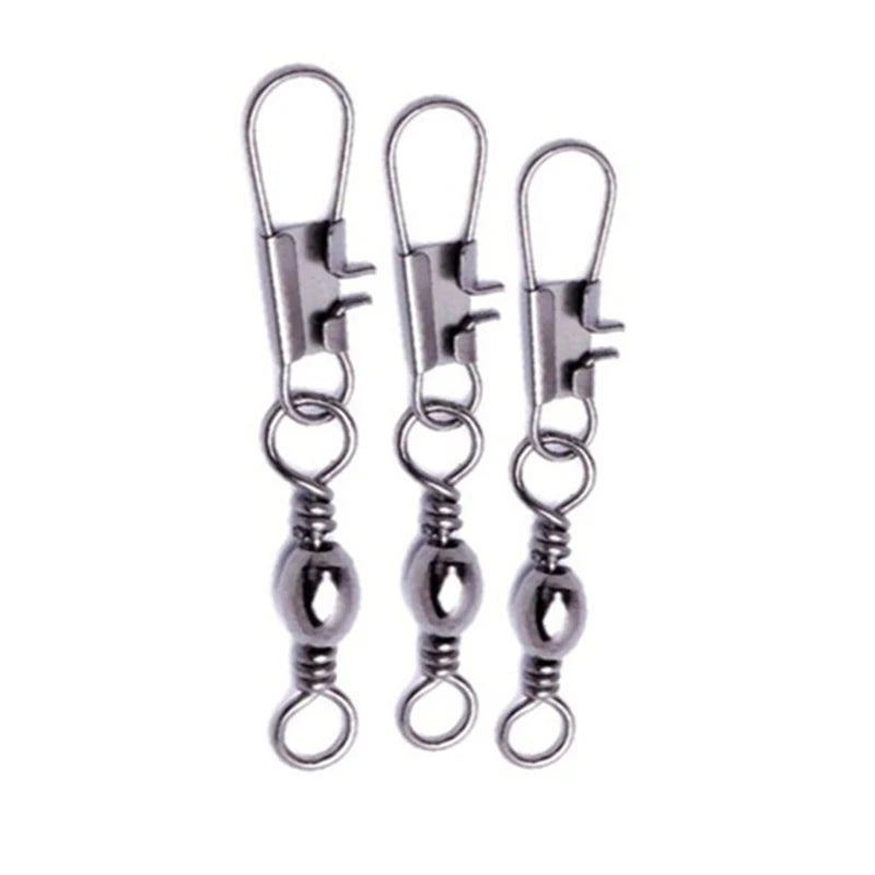 B Style 8-Sided Swivel Quick Pin Connector Release Fishing Bottle Snaps Accessory Stainless Steel High Drag Capacity