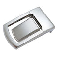 Fashion Men's Leather Belt Buckles Press Base Type with Teeth Closure Fixing Mechanism Clip Clasp