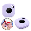 Silicone Case for Tile Mate 2024 Tile Mate 2022 Tracker Soft Scratch-resistant Soft Cover with Carabiner for Keys Dog Cat Collar