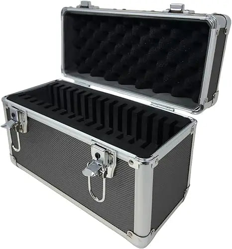Aluminum Chest for Graded Sports & Trading Cards Graded Slab Storage Case Box