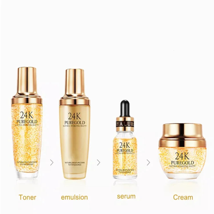 2025 24K Gold Vitamin C & Kojic Acid Face Toner Whitening Moisturizing Anti-Aging Korean Skin Care Products New