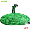 SUNSHINE Quality Expandable Garden Hose High Pressure 25FT to 150FT Snake Rubber Hose Outdoor Plastic Water Hose Promotion