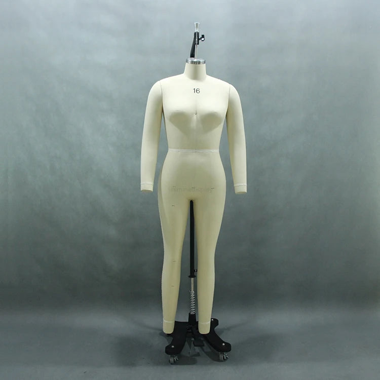 Jasmine Size 16 Customized Mannequin Torso Dress Form Factory Hot Sale Lady Different Sizes Made of FRP Material
