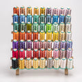 Wholesale Factory Hot Sale 800 Yards Oeko-Tex Standard 100 Certified 120D High Tenacity Dyed 100% Polyester Embroidery Thread