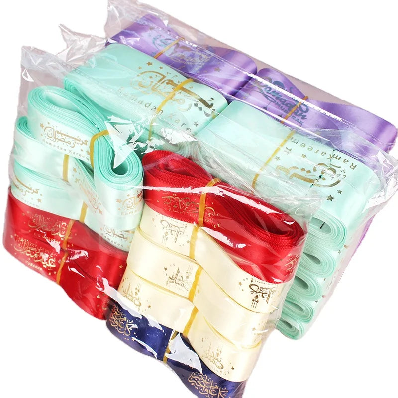 Factory Wholesale Customized Valentines Day Printed Ribbon for Decorating Gift Box Boxes Packaging Ribbon