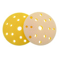 6Inch 150MM 15Holes Yellow Hook and Loop Sponge Soft Cushion Interface Pad for Polishing Grinding Power Tools Accessories