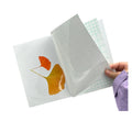 Wholesale Classic Glossy Vinyl Hologram Cold Laminate Laminating Film Sheets A4 Size for Photo Picture Cosmetic