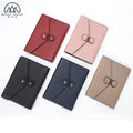 Custom Genuine Pebbled Lychee Leather Wallet for Men & Women Clutch Purse RFID Blocking Envelope Travel Wallet Passport Holder