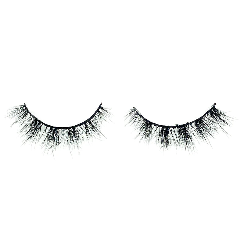 14-18MM Eye Lashes Handmade Natural 3D Mink Lashes Private Label Mink Lashes