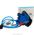 Natural Rubber Dog Shower Glover Stocked Pet Bathing Hair Cleaning Grooming Tool